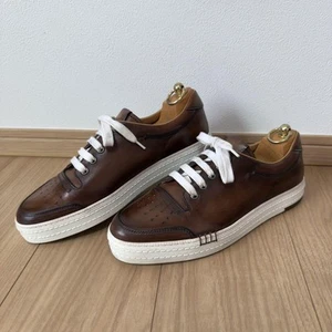 Zapatillas Berluti Playtime Pátina Cuero Hombre 9 US Usadas Buen Estado - Imagen 1 de 10