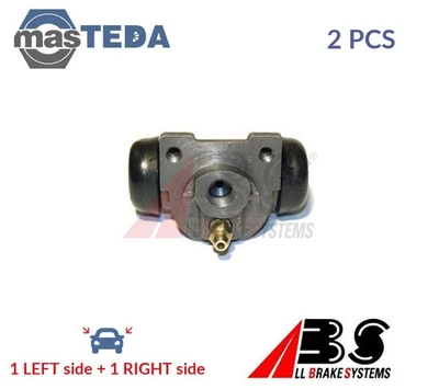 2846 DRUM WHEEL BRAKE CYLINDER PAIR REAR ABS 2PCS FOR FIAT PANDA,PUNTO,500,500 C - Image 1 of 4