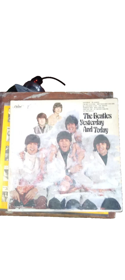 The Beatles Yesterday And Today LP Butcher Cover genuine 1966 100% Original L@@K Foto 1 de 4