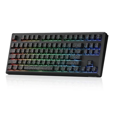 K737 PRO Wireless 87 Keys Gasket Gaming Keyboard, 80% Premium CNC Aluminum Me... - Image 1 of 4
