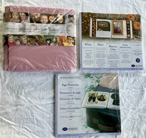 Creative Memories Pink Sentiments 7x7 Scrapbook Album with 12 Pages & Protectors - Picture 1 of 5