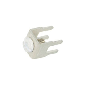 2x 7772-4 connectors: screw clamp THT, screw clamp white 7.5x5mm KEYSTONE