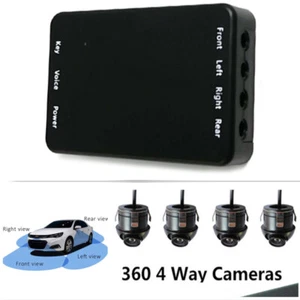 Car Parking Panoramic View Rearview Camera System 360 Degree View + 4 Camera Kit - Picture 1 of 14