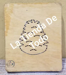 WOOD WOODEN PAPER CUTTING BLADE DIE PINECONE FITS ACCUCUT SYS READ - Picture 1 of 4