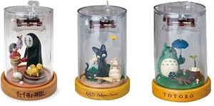 Sekiguchi Ghibli Music Box Ayatsuri Spirited Away Totoro Kiki's 3 set Figure F/S - Picture 1 of 1