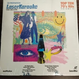 PIONEER Vintage Karaoke Laser Disc Musik Vol13 Video Mitsingen 70er Pop Hit Rock - Bild 1 von 7