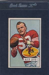 1951 Bowman #031 Alex Loyd 49ers EX 51B31-40615-2 - Picture 1 of 1