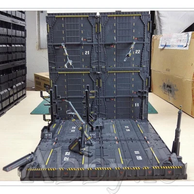 4x MECHANICAL CHAIN ACTION BASE Machine Nest+Decal for MG 1/100 MB RE Figures - Image 1 of 4