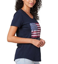 General Standard Ladies's Americana T-Shirt USA Flag