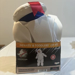 Costume Stay Puft Marshmallow GhostBusters infant/ toddler 3T- 4T - Picture 1 of 4