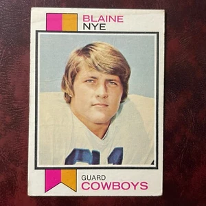 1973 Topps Set BLAINE NYE ROOKIE #299 DALLAS COWBOYS - VG - Picture 1 of 2