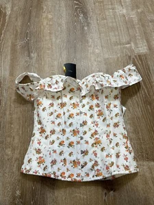 Corset Story Corset UK 16 Floral Straight Line Overbust off Shoulder $123 NWT - Picture 1 of 4