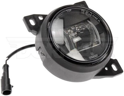 Black Heavy Duty LED Fog Lamp Assembly for Kenworth T660 2018-08 Foto 1 de 4