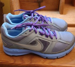 Nike Air Reslon Relentless 3 Gray and Blue Sneakers Size 7 - Picture 1 of 10