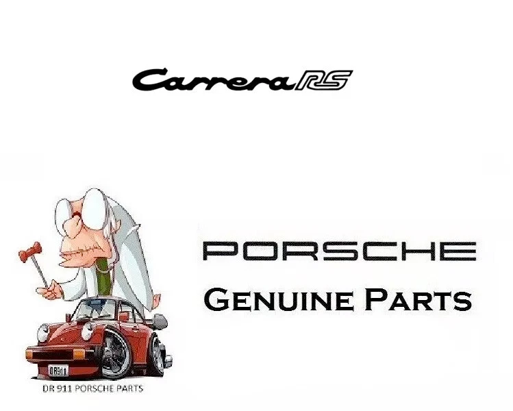 PORSCHE 911 CARRERA RS DECAL PORSCHE RS DECK LID OER D8 - Image 1 of 1