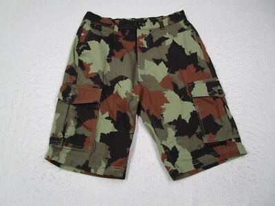 LRG Shorts Mens 30 Green Camo Ripstop Cargo 10" Military Hike Streetwear Skate - Image 1 of 4