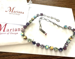 MARIANA Spirit of Design bunte Swarovski Kristall Halskette im Etui - Bild 1 von 1