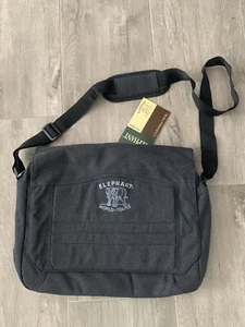 ❌NEU ELEPHANT Umhängetasche Messenger Flugbegleiter Uni Herren Dame OVP Schwarz - Bild 1 von 13