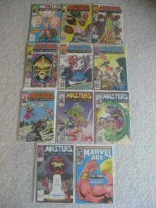 Lote de cómics Masters of the Universe Marvel (estrella) conjunto casi completo once números - Imagen 1 de 10