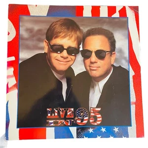 ELTON JOHN / BILLY JOEL LIVE IN 1995 TOUR CONCERT PROGRAM BOOK / NMT 2 MINT - Picture 1 of 10