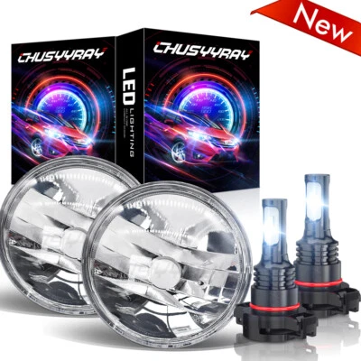 Par de luzes de neblina LED DRL para Chevrolet Silverado 2500 HD/3500 HD 2015-2018 2019 - Imagem 1 de 4