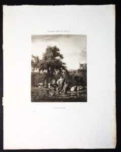 L'abreuvoir - Adriaen Van De Velde - Paris, Petit 1913 - Picture 1 of 1