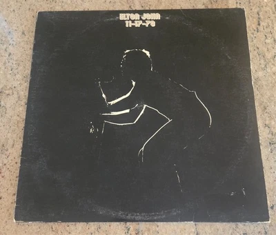 Elton John  11-17-70 LIVE Vintage Vinyl LP Classic Rock - Image 1 of 4