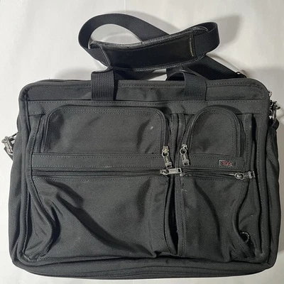 TUMI Organizador Expandible Laptop Maletín Maletín Bolso 26041D4 Nylon Balístico 10 Foto 1 de 4