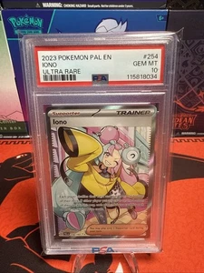 Iono 254/193 Sv02: Paldea Evolved Holo PSA10 - Picture 1 of 2