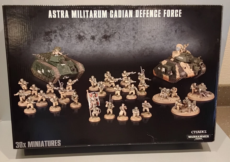 Warhammer 40k Astra Militarum Cadian Defence Force Foto 1 de 1