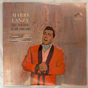 Mario Lanza- I'll See You In My Dreams Vinyl 12" VINTAGE NEW SEALED - Picture 1 of 5