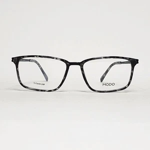 Gafas rectangulares de titanio ultraligeras para hombre MODO 4524 en gris tortuga | 57 mm - Imagen 1 de 12