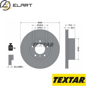 2x BRAKE DISC 92238505 FOR BMW 1/F20/F3 4/F32/F82/Convertible/F33/F83/Gran/F36 - Picture 1 of 6