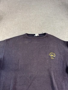 Vtg Georgia Tech Golf Sweater Egyptian Cotton Large Made In USA - Picture 1 of 8