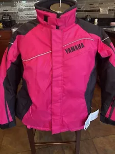 Yamaha Adventure womens Snow Jacket NWT Size 16 Hot Pink Black NWT - Picture 1 of 10