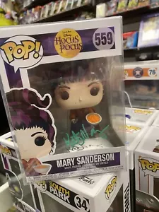 Funko Pop! Mary Sanderson #559 Hocus Pocus - Firmado por Kathy Najimy - Auténtico - Imagen 1 de 8