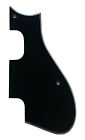 Guitar Parts For Harmony H60 Meteor H74 Guitar Pickguard 3 Ply Black