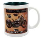 Ceramic 11oz Coffee Mug Teacup - WLA Harley Davidson Motorcycle - Gift Ideas