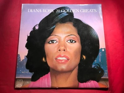 O1-45 DIANA ROSS 20 Golden Greats - IMPORT SPAIN - MOTOWN - 1981 - RECORD - R&B - Image 1 of 4