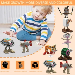 Fun Children's Puzzle Assembly Building Block Toy Set - Picture 1 of 33