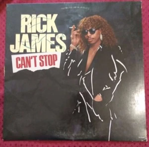 Rick James "Can't Stop" 12" Single Motown 4528MG EX - Picture 1 of 6