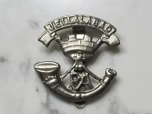 Vintage WWI British Original Somerset Jellalabad Battalion Military Cap Badge - Bild 1 von 6