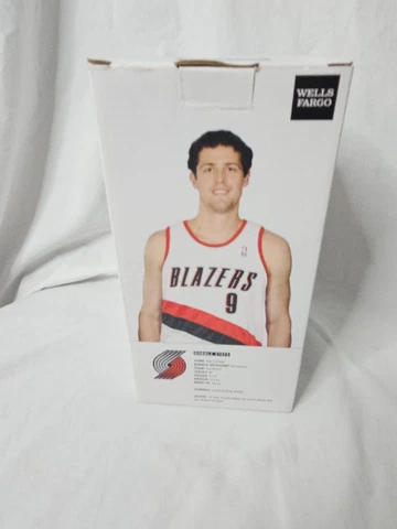 NBA Portland Trailblazers RAEF LaFRENTZ Bobblehead 2006-07 Wells Fargo Cover