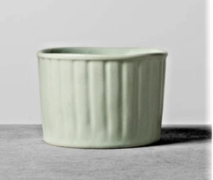 4pcs X Hearth & Hand Magnolia Stoneware Ramekin Cookware (microwave safe) Green - Picture 1 of 4