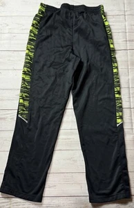 Tek Gear Pants Boys Large Black Pockets Elastic Waist Boys Size Large 14/16 - Picture 1 of 7