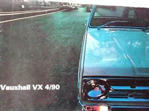 Vauxhall VX 4/90 Original 1967 (selten) UK Verkaufsprospekt, große Ausführung. - Bild 1 von 4
