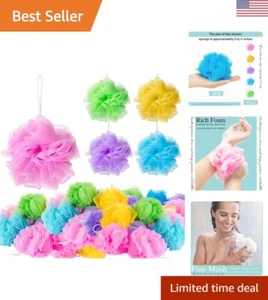 80 Pcs Loofah Bulk Sponge Bath Sponges for Shower Bath Loofah Bulk Shower Pou... - Picture 1 of 9
