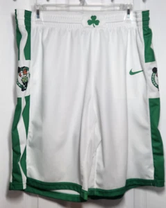 Nike Boston Celtic Herren XL Shorts weiß mit Logo Kobold +2 Längen - Bild 1 von 13