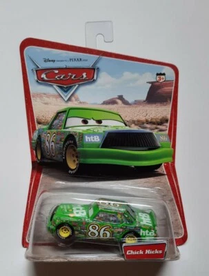 CARS Disney pixar cars serie desert CHICK HICKS 12C/1L mattel raro 1:55 maclama - Immagine 1 di 4