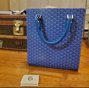 blue goyard tote bolsa
